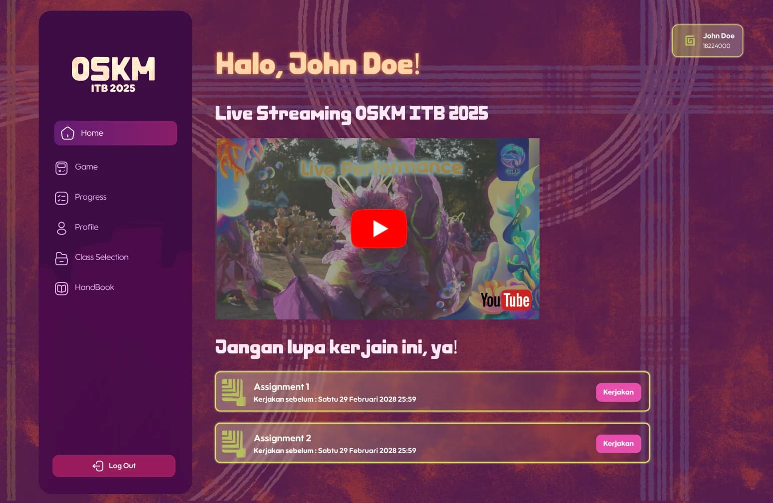 Screenshot for OSKM ITB 2025